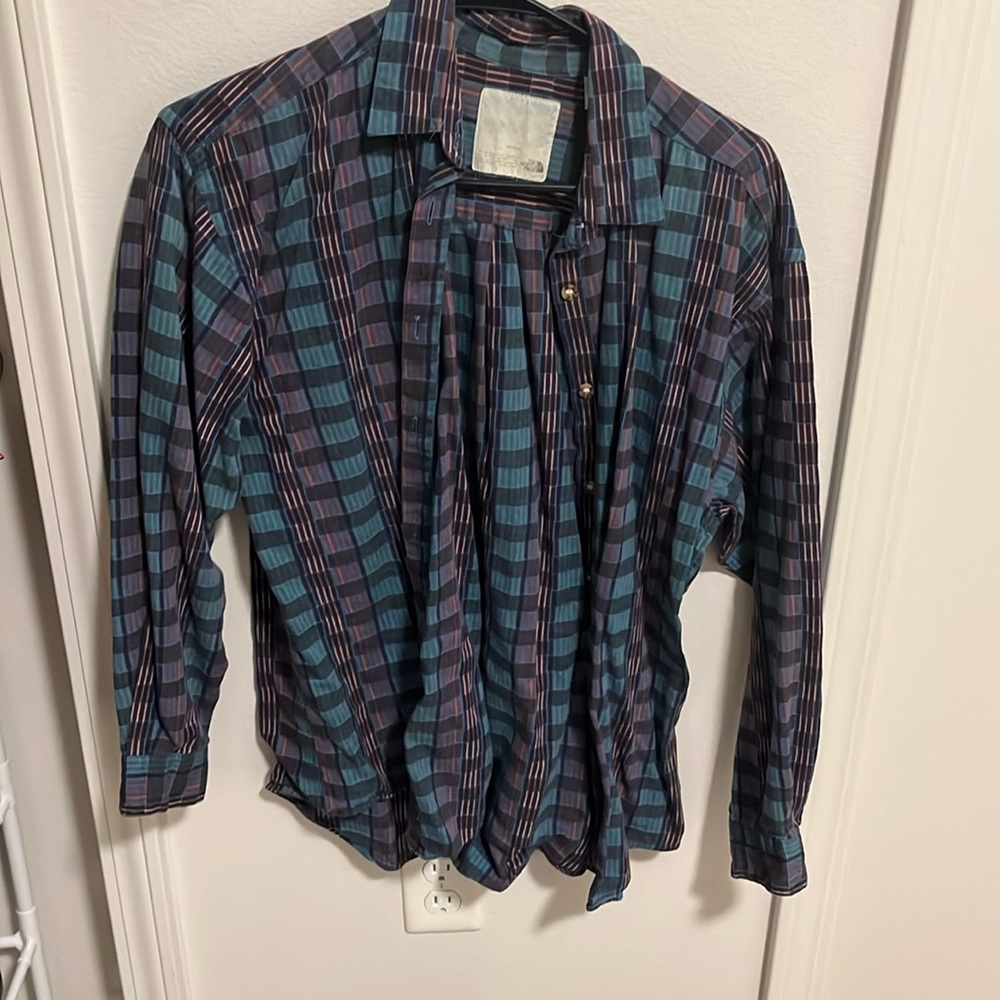 The North Face vintage button up